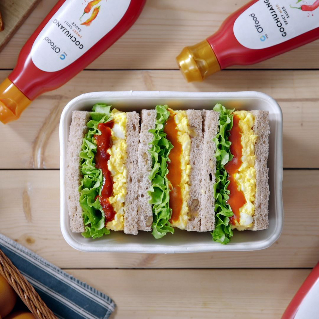 Gochujang Egg Sandwich